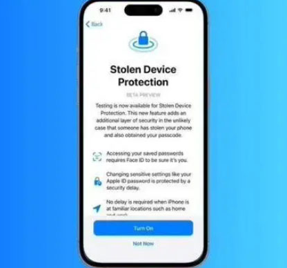 虎门镇苹果授权维修店分享被盗设备保护功能开启方法 