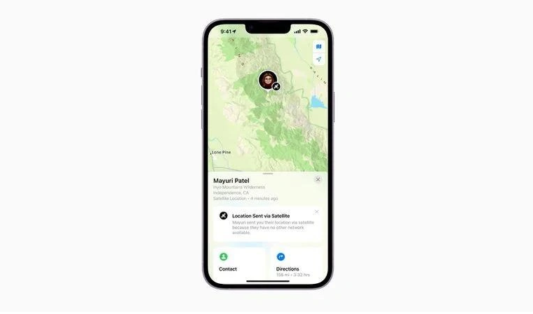 虎门镇苹果14维修分享iPhone14系列中 FindMy功能通过卫星分享位置方法教程 